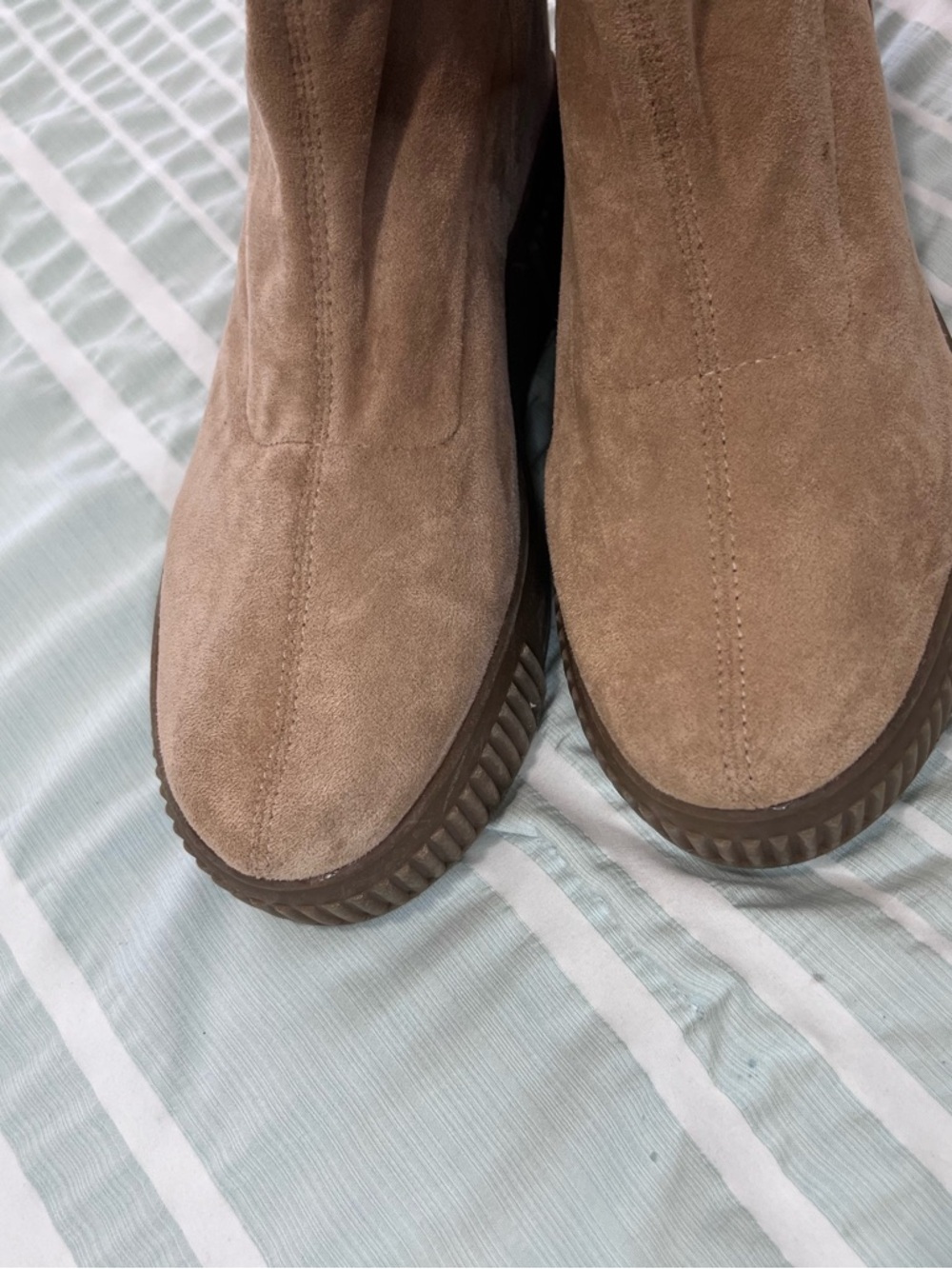 Steve Madden suede Women's Freshly Sneaker shoes size 7 - Picture 9 of 9